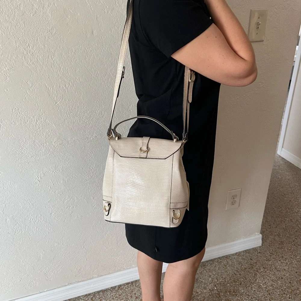 NWT DIVINA FIRENZE CONVERTIBLE BACKPACK SHOULDER BAG - Picture 5 of 10